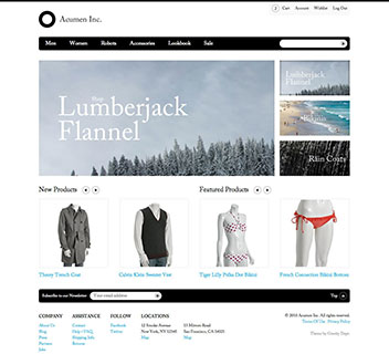 Acumen Magento Theme