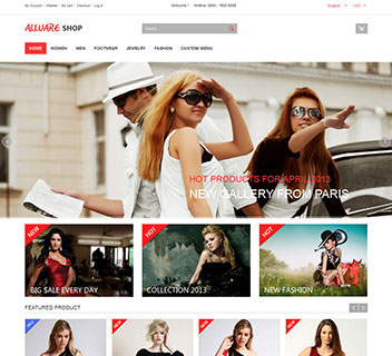 Allure Magento Theme