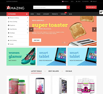 Amazing Magento Theme
