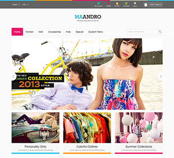 Andro Magento Theme