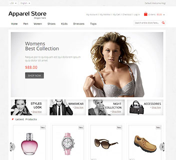 Apparel Store Magento Theme