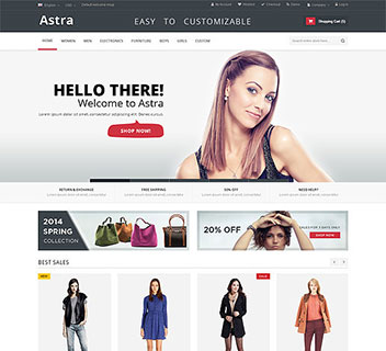 Astra Magento Theme